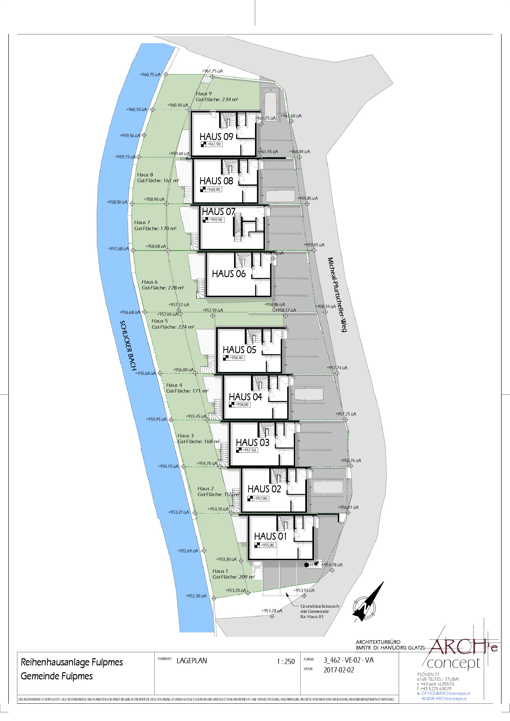 Reifenhaus Fulpmes Lageplan